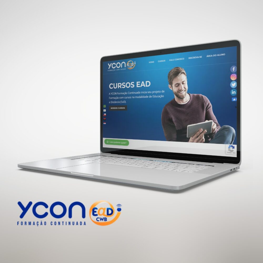 Criação de site e logotipo Ycon